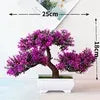 Artificial Pine Bonsai Tree Potted Plant Ornament