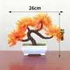 Artificial Pine Bonsai Tree Potted Plant Ornament