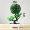 Artificial Pine Bonsai Tree Potted Plant Ornament