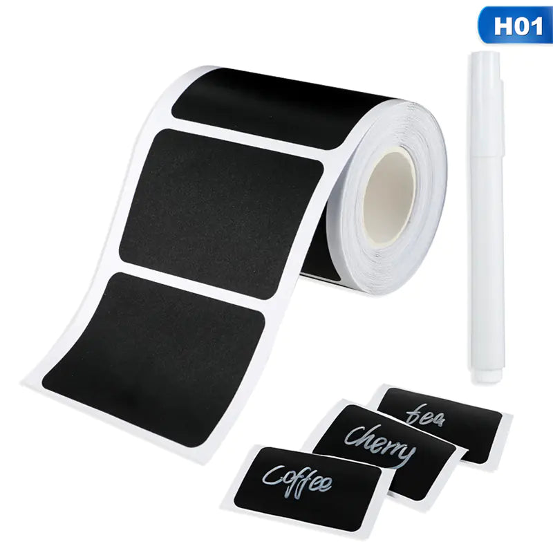 300 Pieces Roll of PVC Removable Waterproof Labels