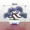 Artificial Pine Bonsai Tree Potted Plant Ornament