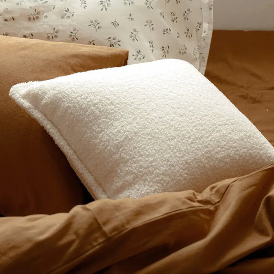 Grain Cashmere Lamb Pillow - Simple Design