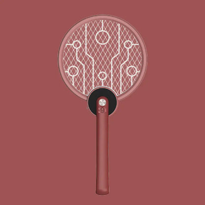 Foldable Electric Mosquito Swatter with Rechargeable Battery