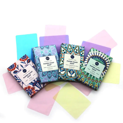 Portable Disposable Soap Paper for Travel (Mini Pack)