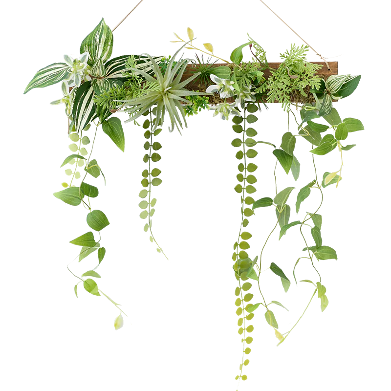 Artificial Green Plant Wall Decor for Nordic Living Room
