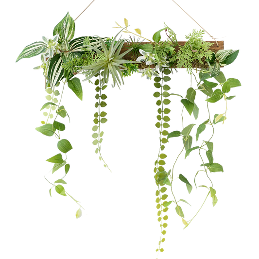 Artificial Green Plant Wall Decor for Nordic Living Room