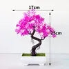 Artificial Pine Bonsai Tree Potted Plant Ornament