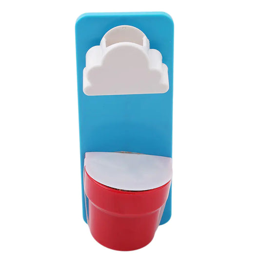 Wall-Mounted Cloud Planter with Desktop Doll Decor
