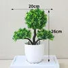 Artificial Pine Bonsai Tree Potted Plant Ornament