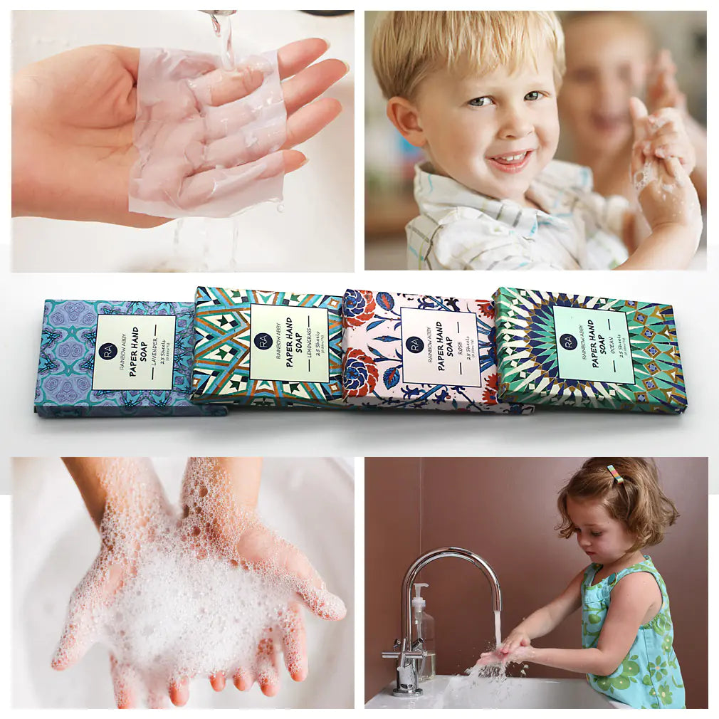 Portable Disposable Soap Paper for Travel (Mini Pack)