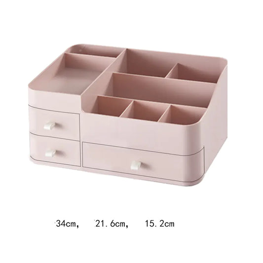 Cosmetic Organizer Box for Desktop and Dorm Storage