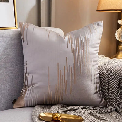 Luxury Modern Lightweight Silk Satin Sofa Cushion Cover