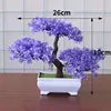Artificial Pine Bonsai Tree Potted Plant Ornament