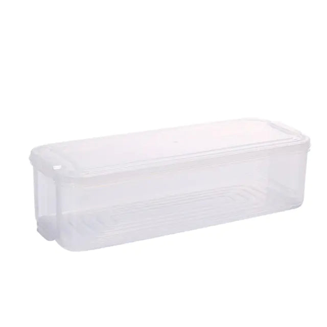 3-Tier Plastic Food Storage Box with Lid for Kitchen