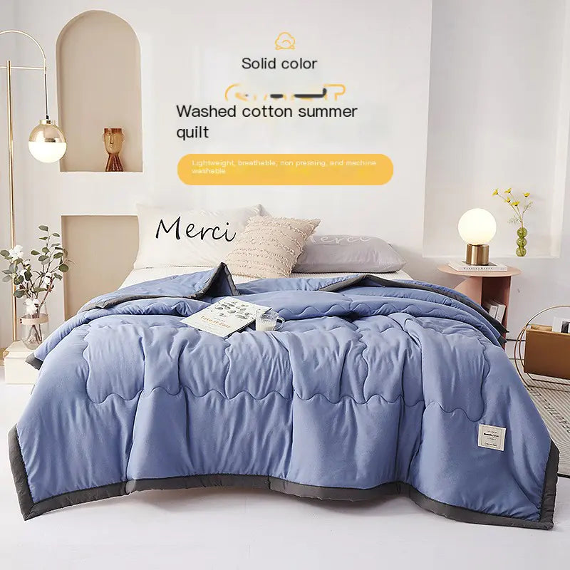 Modern Comfortable Machine Washable Summer Quilt