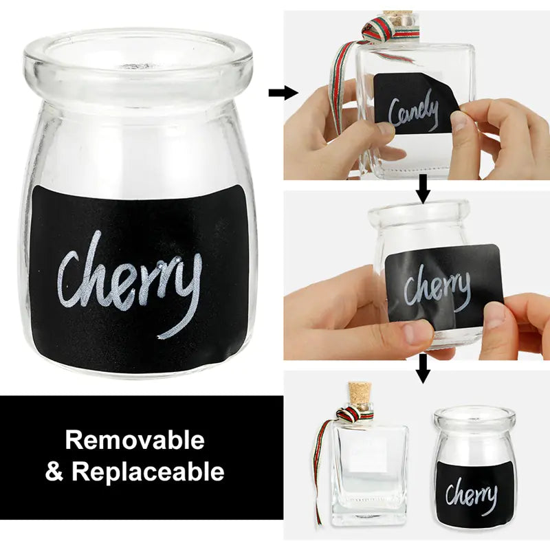 300 Pieces Roll of PVC Removable Waterproof Labels