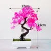 Artificial Pine Bonsai Tree Potted Plant Ornament