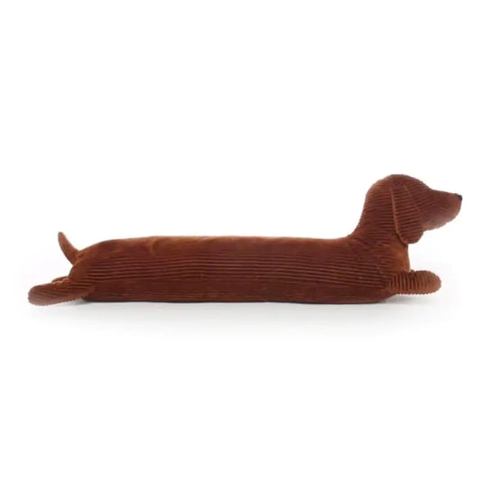 Cute Brown British Dachshund Short-Legged Pillow