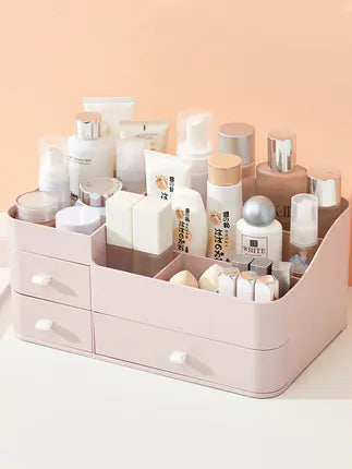 Cosmetic Organizer Box for Desktop and Dorm Storage